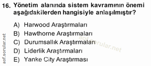 Soru 16