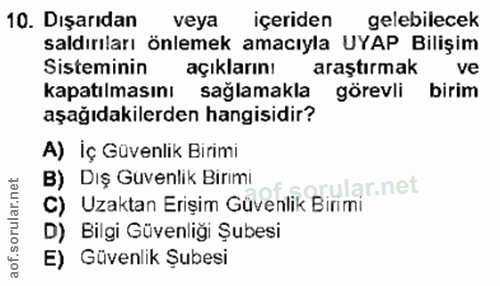 Soru 10