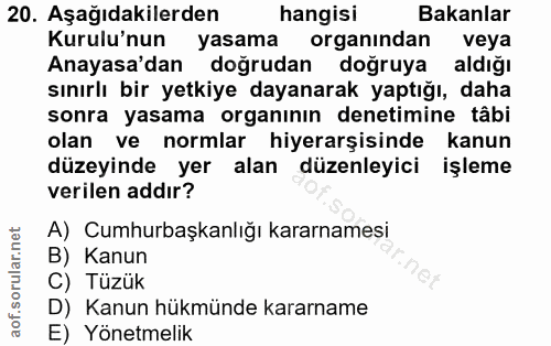 Soru 20