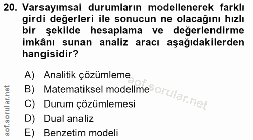 Soru 20