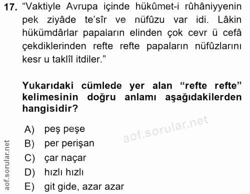 Soru 17