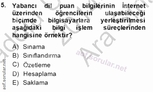 Soru 5