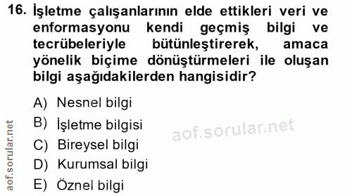 Soru 16