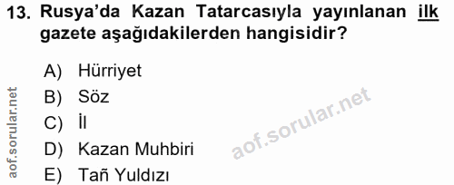 Soru 13