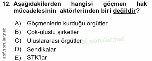 Soru 12