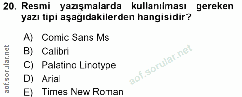 Soru 20