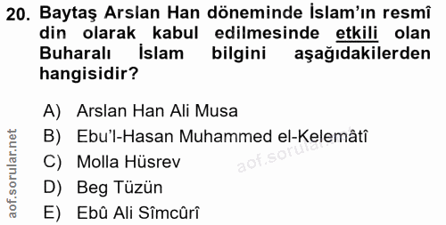 Soru 20