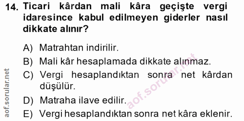 Soru 14