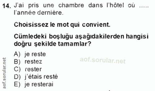 Soru 14