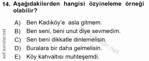 Soru 14