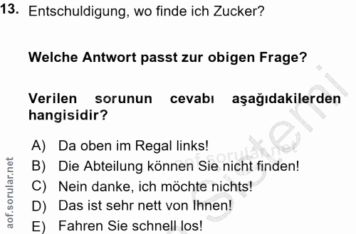 Soru 13