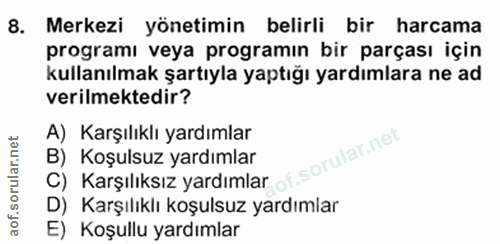 Soru 8