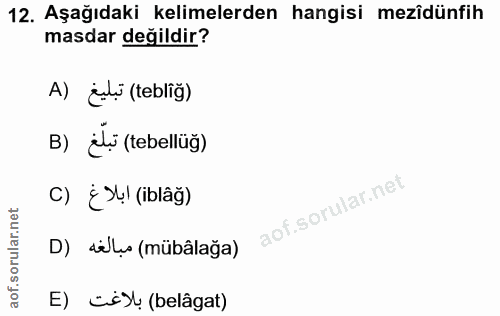 Soru 12