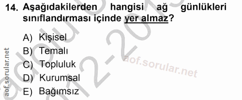 Soru 14