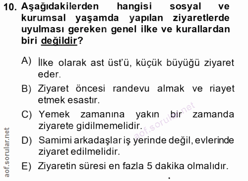 Soru 10