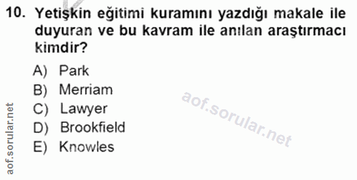 Soru 10