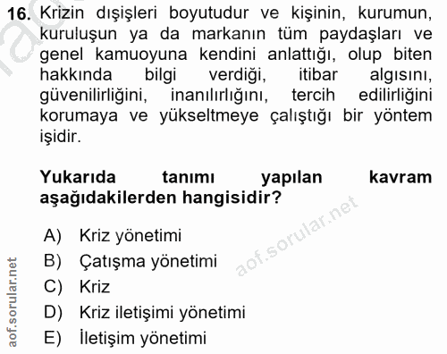 Soru 16