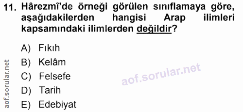 Soru 11