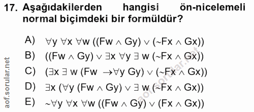 Soru 17