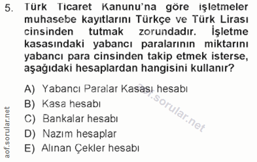 Soru 5