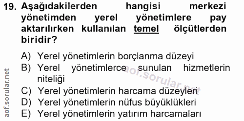 Soru 19