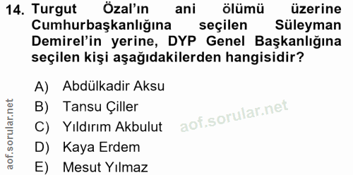 Soru 14
