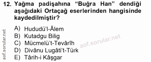 Soru 12