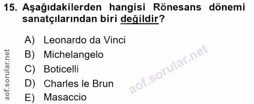 Soru 15