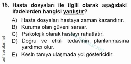 Soru 15