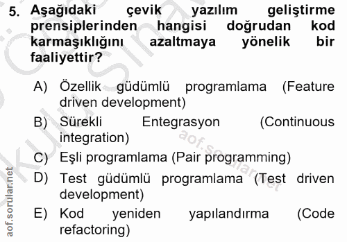 Soru 5