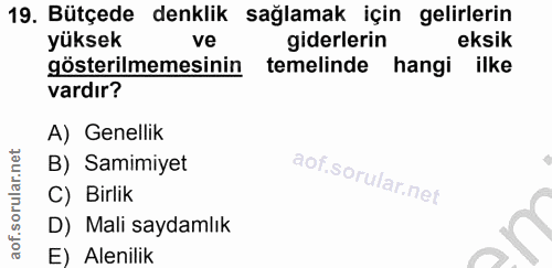 Soru 19