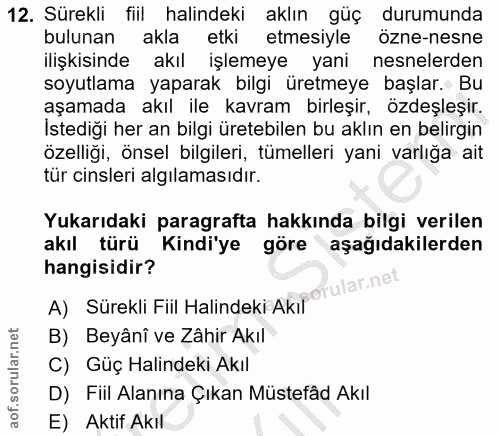 Soru 12