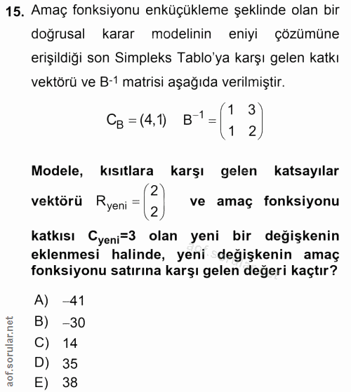 Soru 15