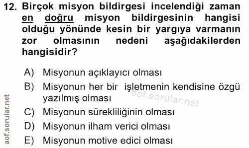 Soru 12