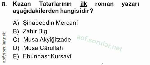 Soru 8