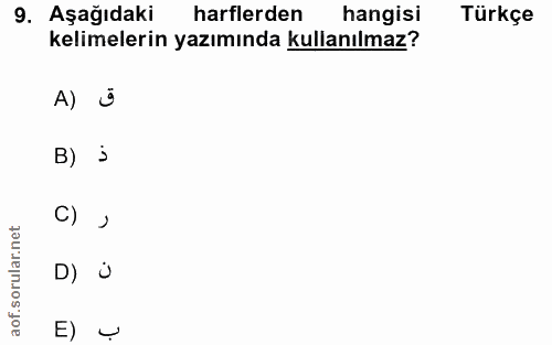 Soru 9