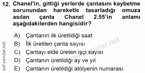 Soru 12