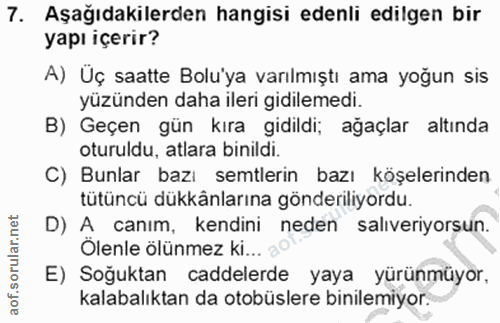 Soru 7