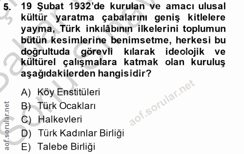 Soru 5