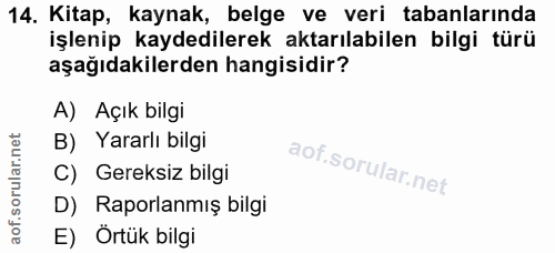 Soru 14