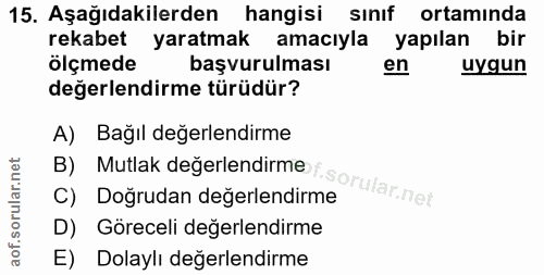 Soru 15