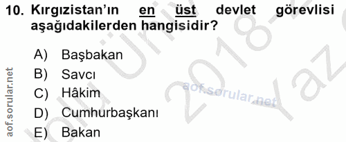 Soru 10