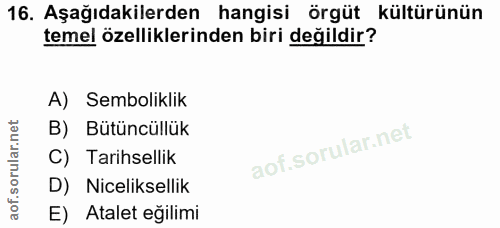 Soru 16