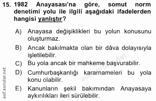 Soru 15