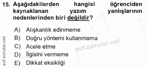 Soru 15