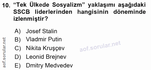 Soru 10