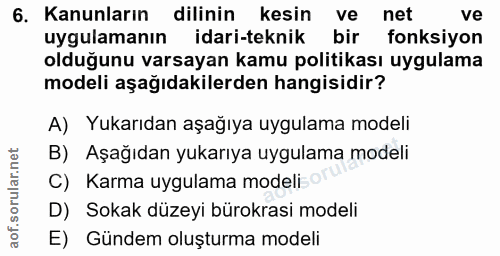 Soru 6
