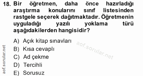 Soru 18