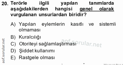 Soru 20
