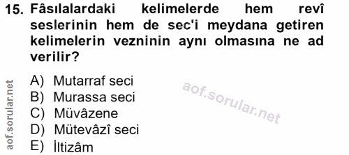 Soru 15